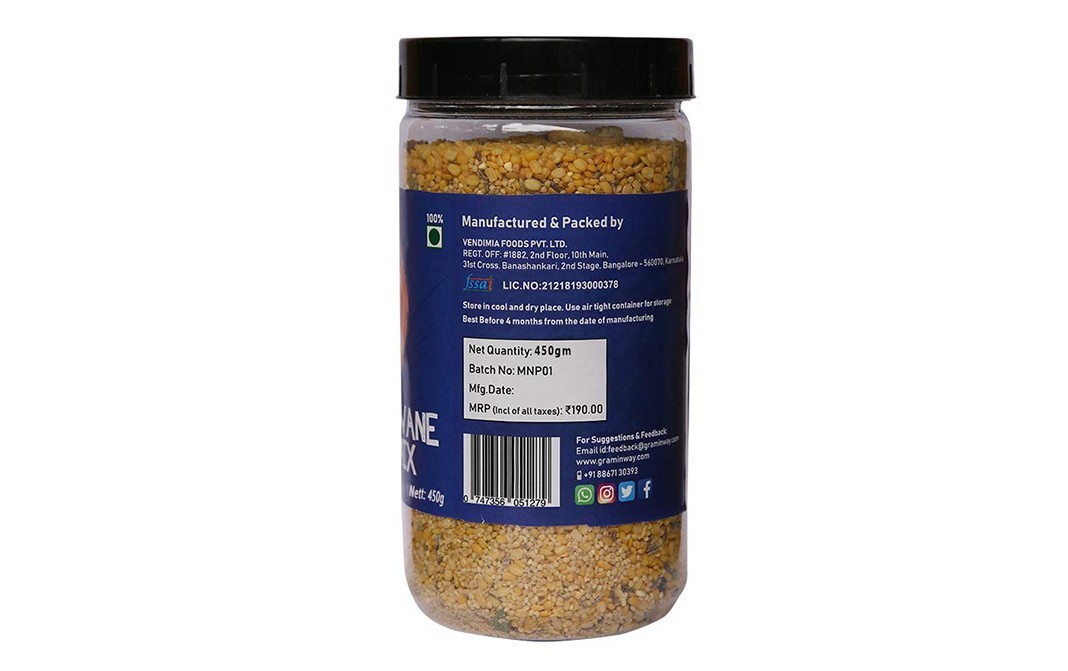 Graminway Madras Navane Pongal Mix    Plastic Jar  450 grams